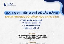 Tham dự hội thảo SMU Singapore tại TP. Hà Nội và TP. Hồ Chí Minh